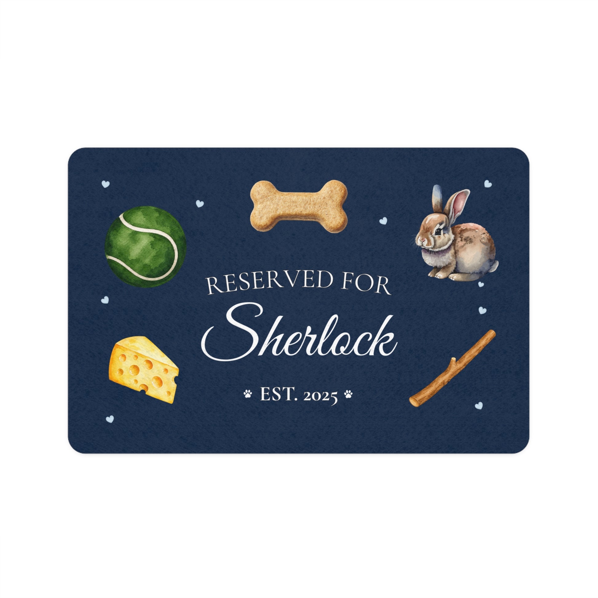 Solid black dog mat swatch with no visible personalization or printed design.